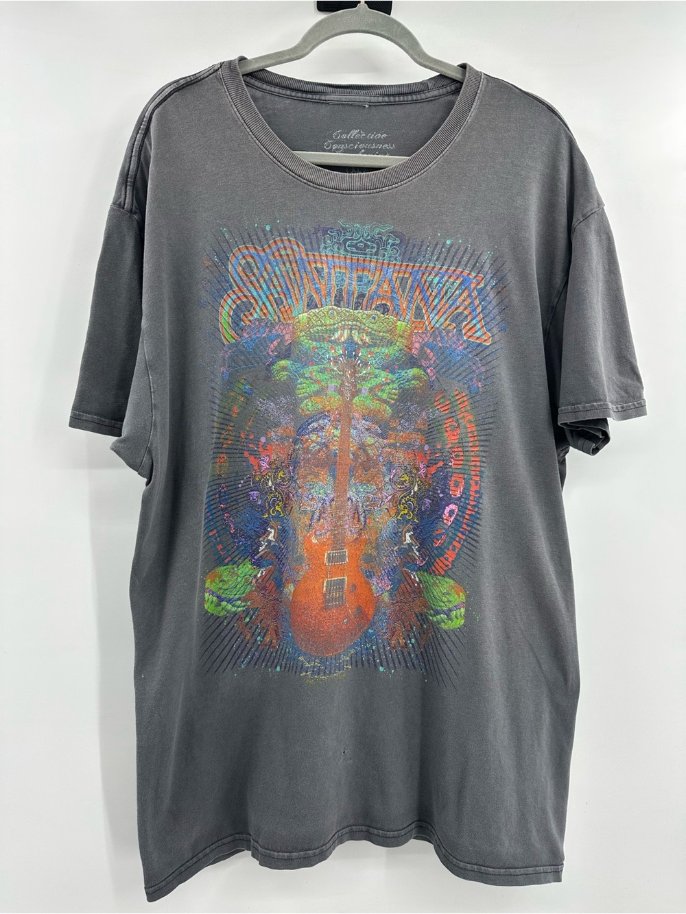 Santana Graphic Short Sleeve Graphic Band Tee
